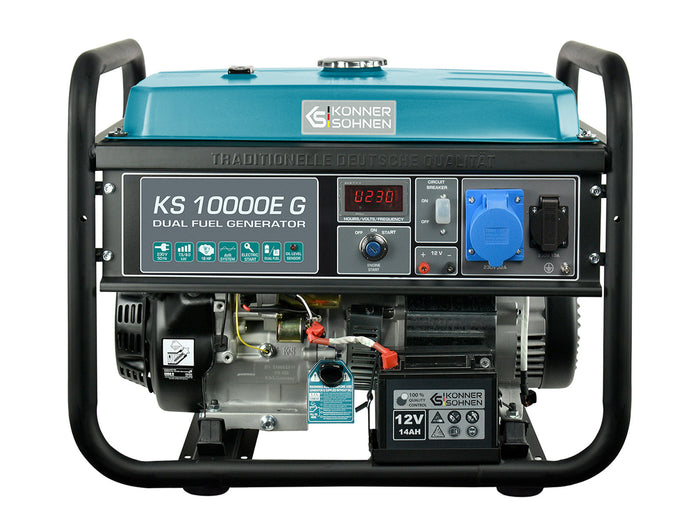 LPG/Petrol generator KS 10000E G