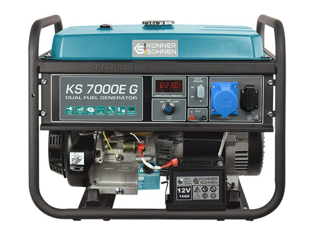 LPG/Petrol generator KS 7000E G