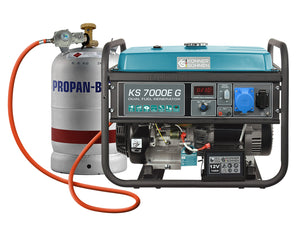 LPG/Petrol generator KS 7000E G