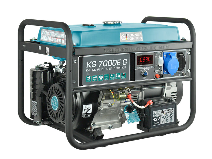 LPG/Petrol generator KS 7000E G