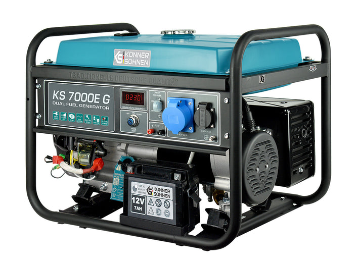 LPG/Petrol generator KS 7000E G
