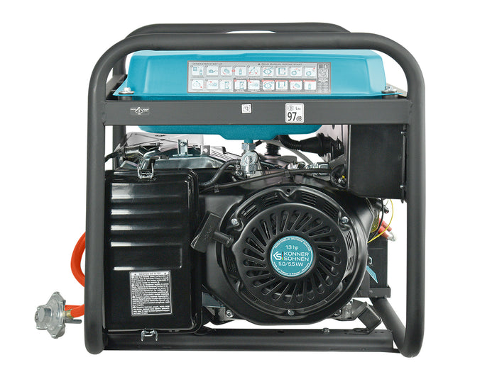 LPG/Petrol generator KS 7000E G