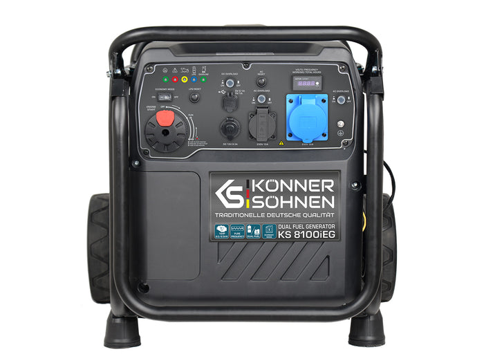 LPG/Petrol Inverter generator KS 8100iEG