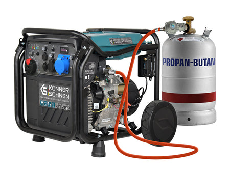 LPG/Petrol Inverter generator KS 8100iEG