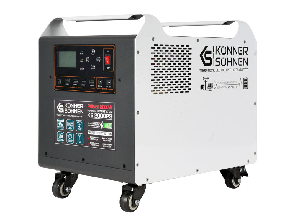Portable solar power station KS 2000PS