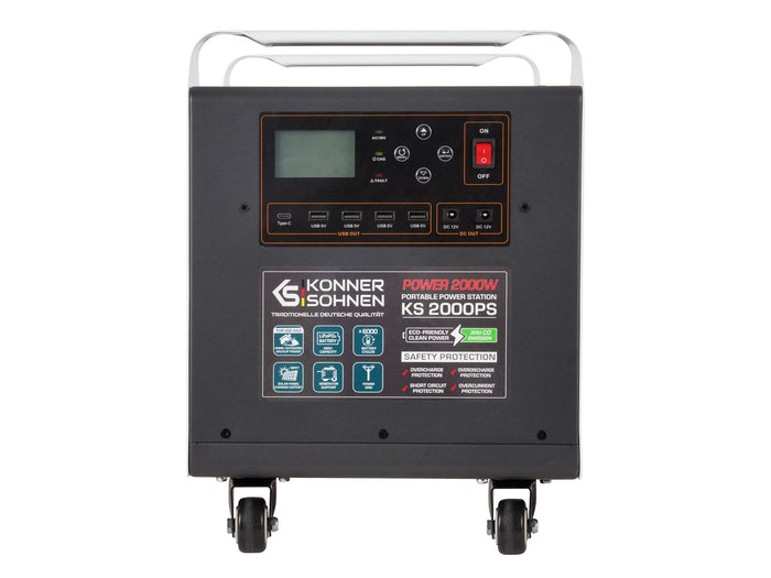 Portable solar power station KS 2000PS