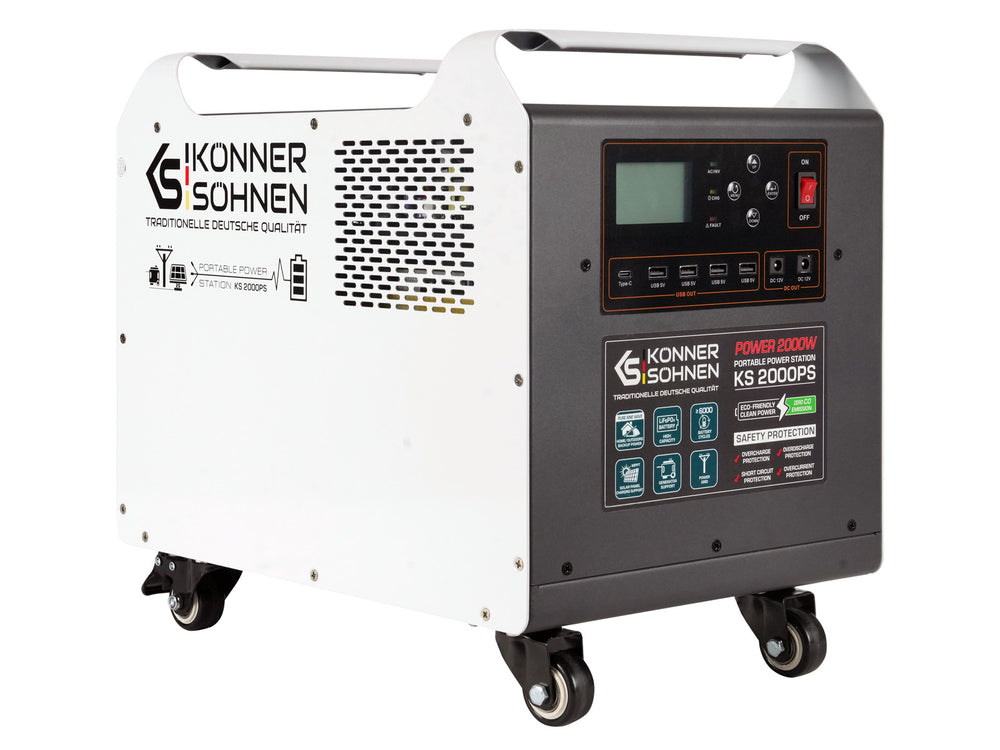 Portable solar power station KS 2000PS