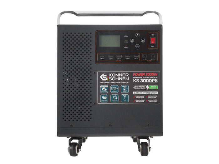 Portable solar power station KS 3000PS