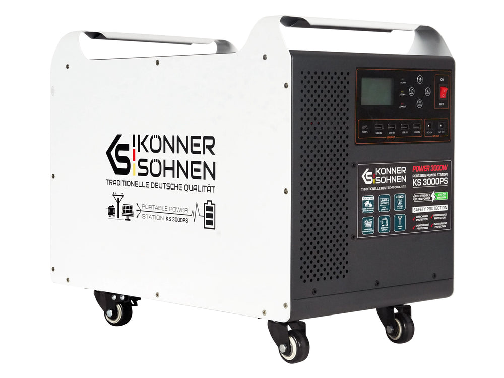 Portable solar power station KS 3000PS