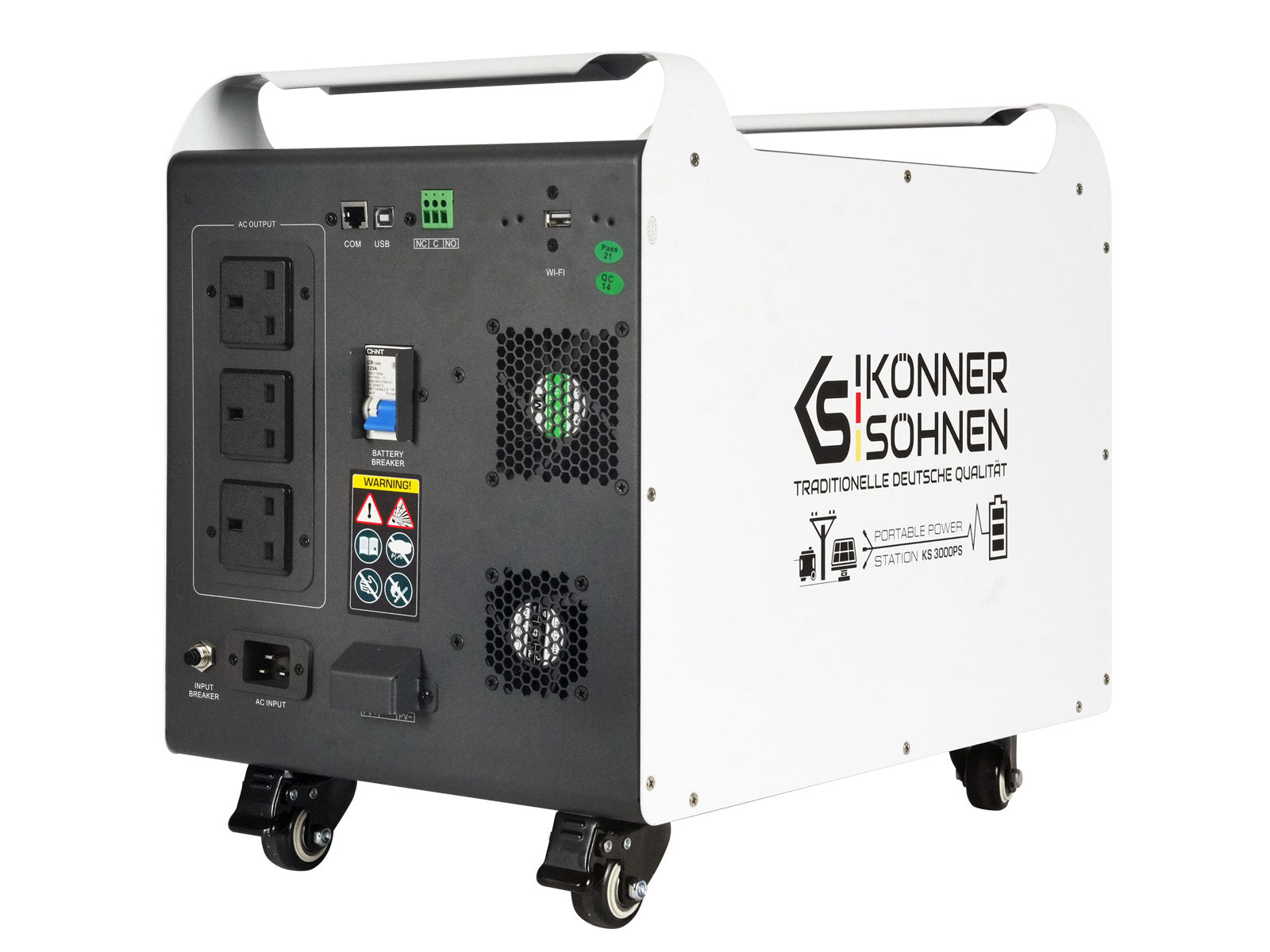 Portable solar power station KS 3000PS