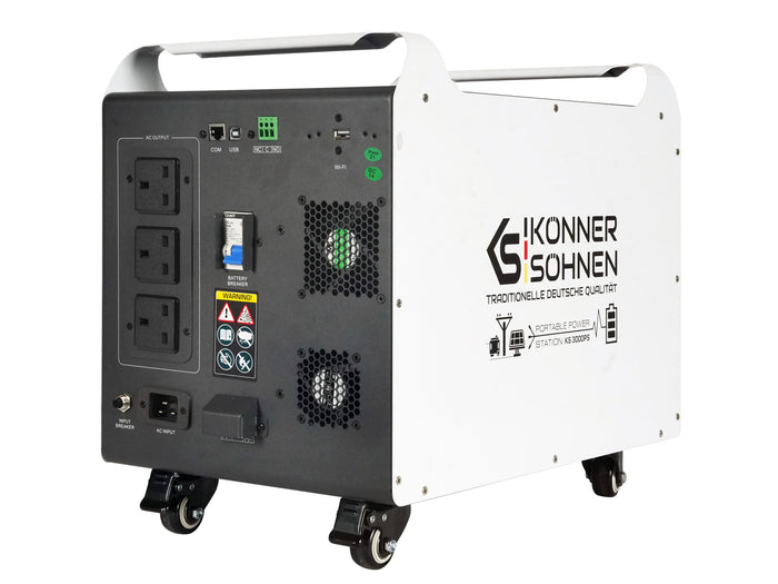 Portable solar power station KS 3000PS