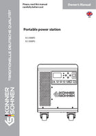 Portable power station KS 2000PS, KS 3000PS