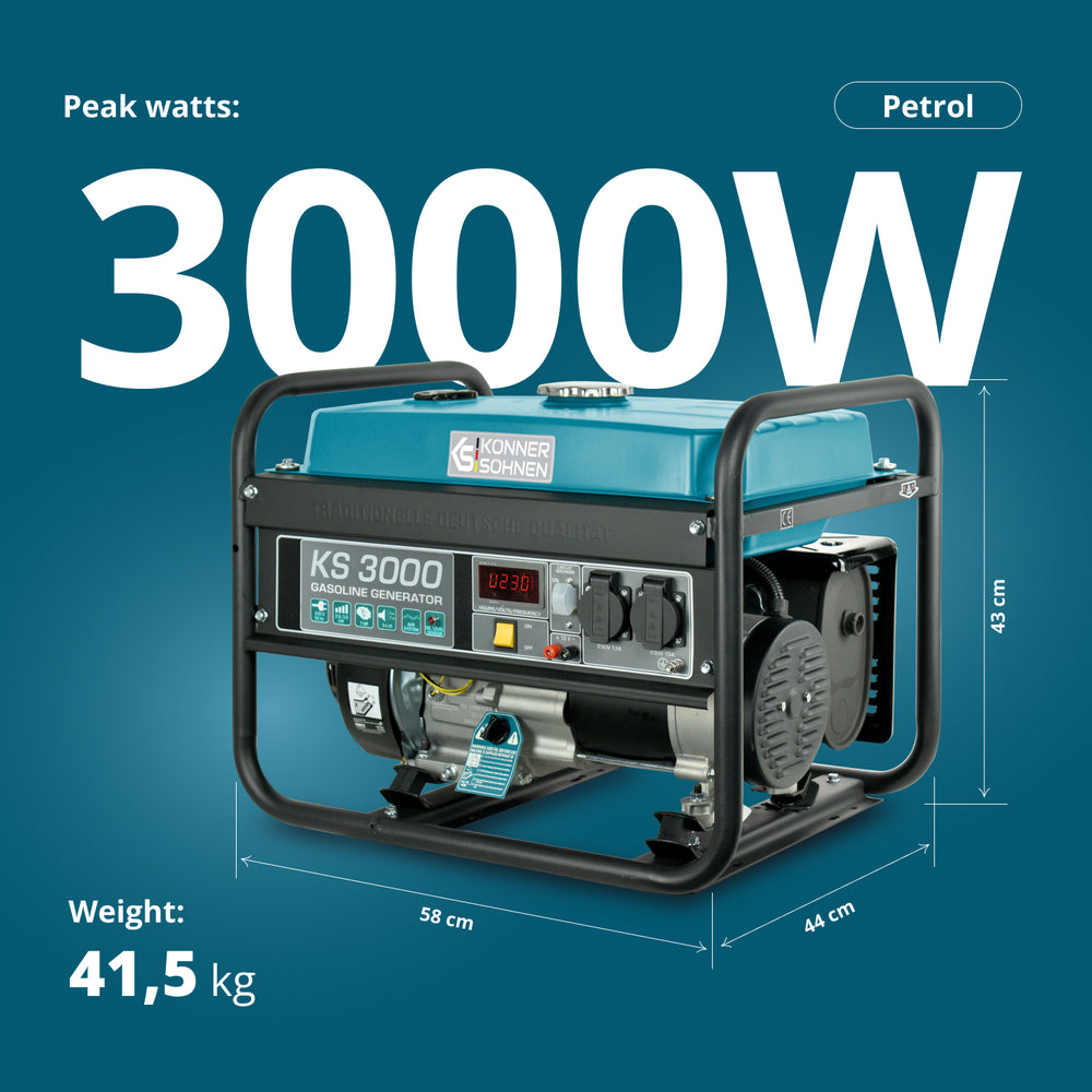 Petrol generator KS 3000