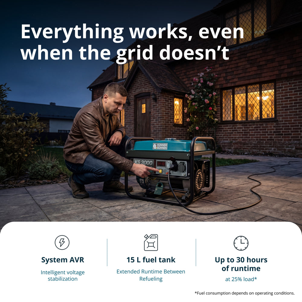 Petrol generator KS 3000