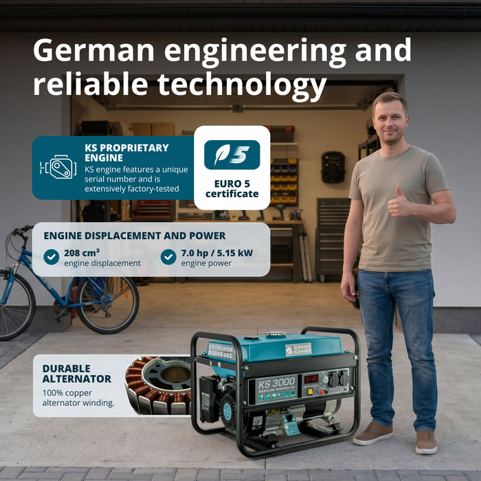 Petrol generator KS 3000