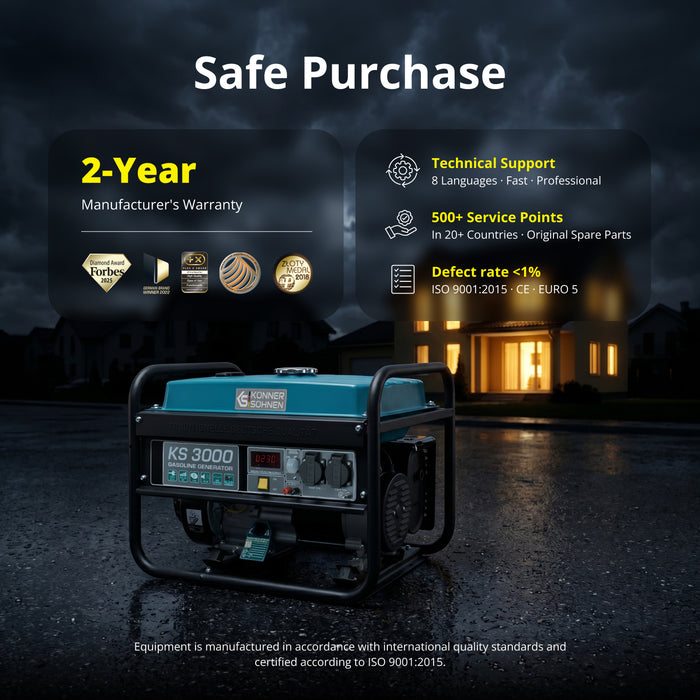 Petrol generator KS 3000