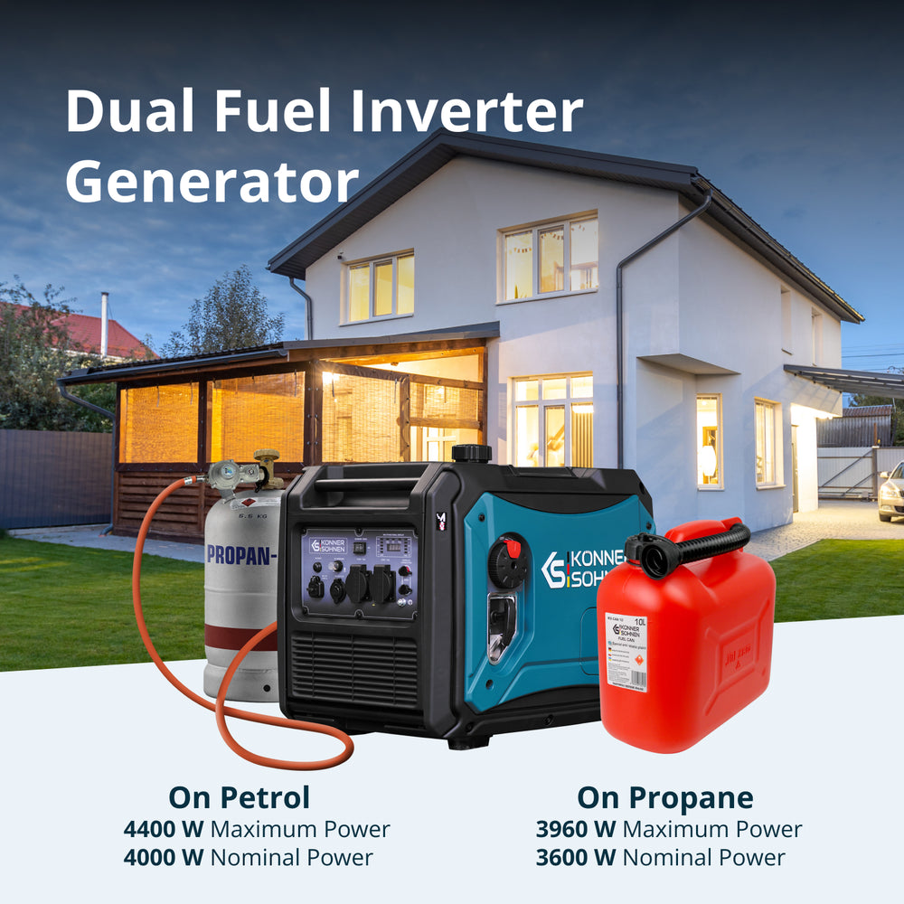 LPG/Petrol Inverter generator KS 4000iEG S