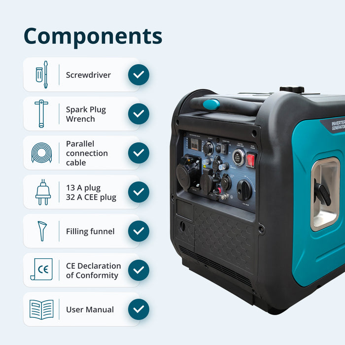 Inverter generator KS 5500iES ATSR