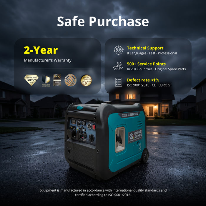 Inverter generator KS 5500iES ATSR