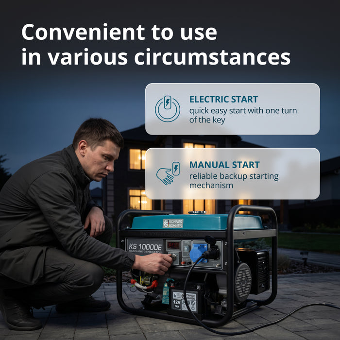 Petrol generator KS 10000E