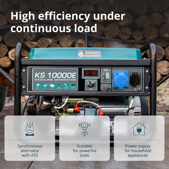 Petrol generator KS 10000E
