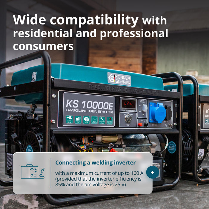 Petrol generator KS 10000E