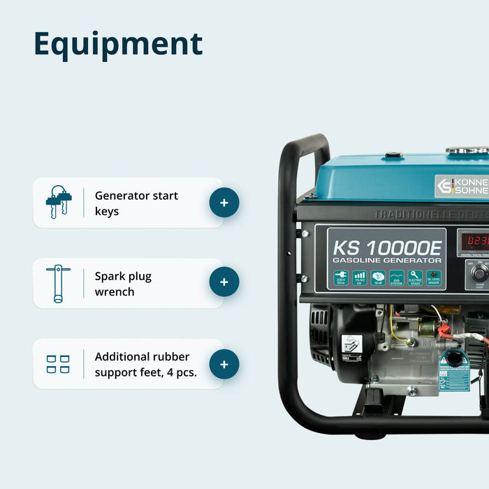 Petrol generator KS 10000E