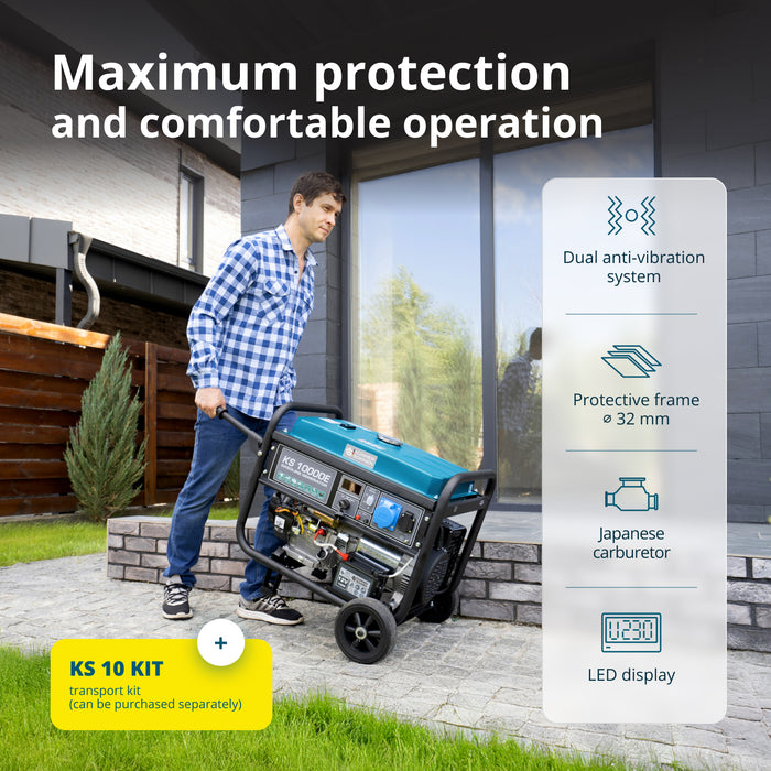 Petrol generator KS 10000E