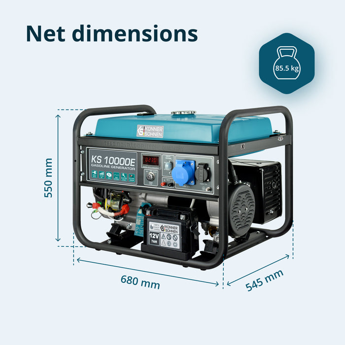 Petrol generator KS 10000E