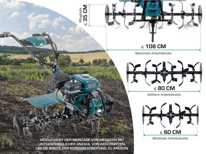 Petrol tiller KS 7HP-1050G