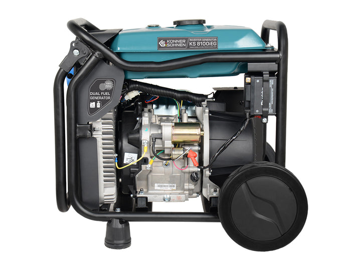 LPG/Petrol Inverter generator KS 8100iEG