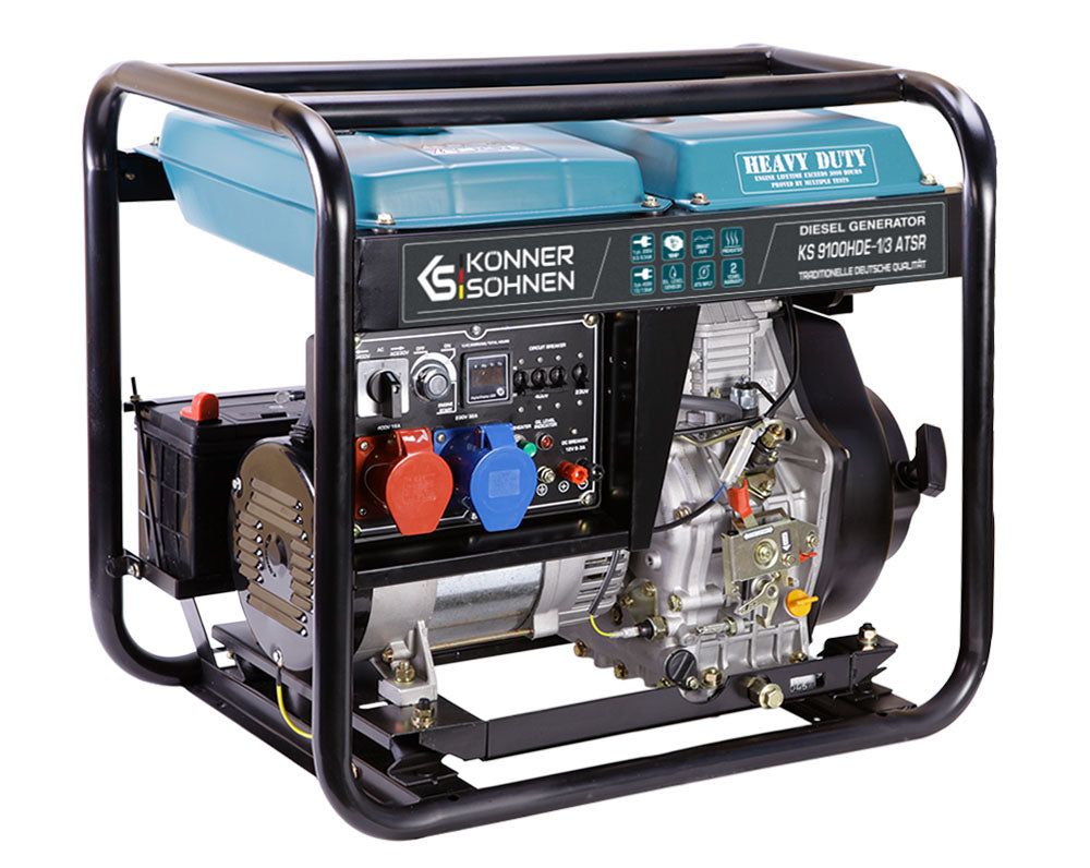 Diesel generator KS 9100HDE-1/3 ATSR (EURO 5)