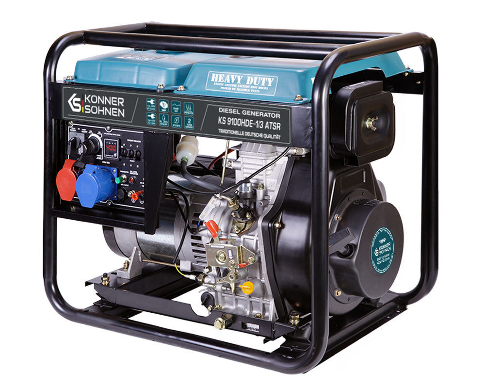 Diesel generator KS 9100HDE-1/3 ATSR (EURO 5)