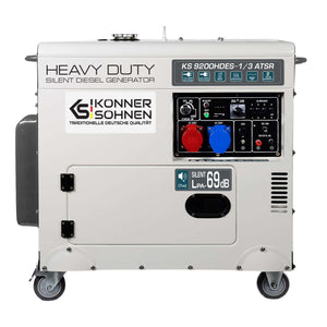Diesel generator KS 9200HDES-1/3 ATSR (EURO 5)