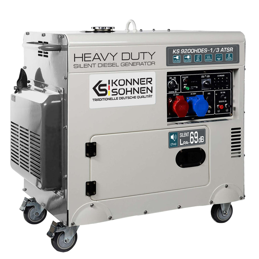 Diesel generator KS 9200HDES-1/3 ATSR (EURO 5)