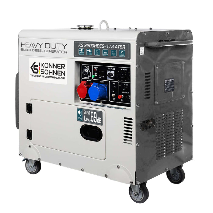 Diesel generator KS 9200HDES-1/3 ATSR (EURO 5)