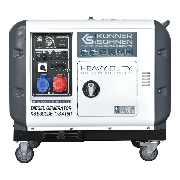 Diesel generator KS 9300DE-1/3 ATSR (EURO 5)