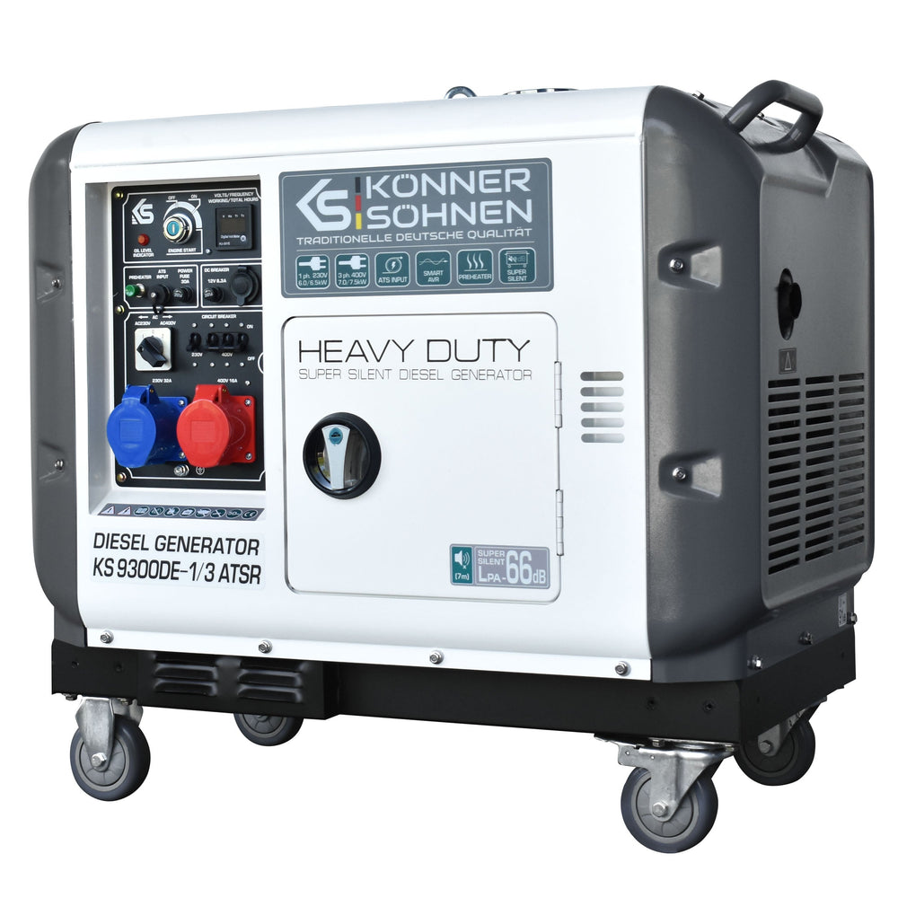 Diesel generator KS 9300DE-1/3 ATSR (EURO 5)